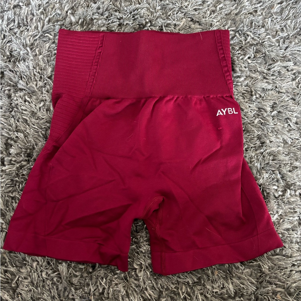 AYBL Women's Burgundy Athletic Shorts